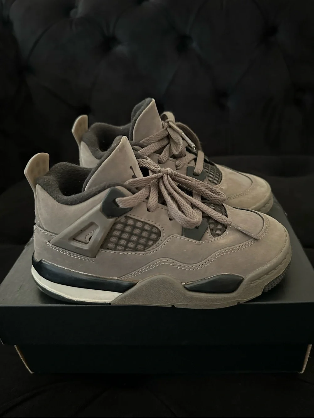 Jordan 4 Grey and Black